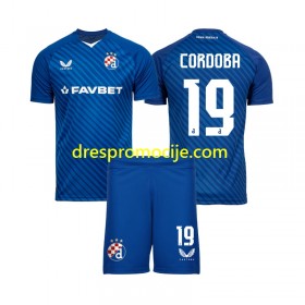 Dinamo Zagreb Juan Cordoba 19 Dres Dječji Domaći 2024/2025 Kratkih Rukava